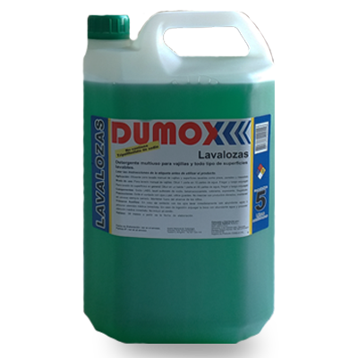 DUMOX Cristal - Abrillantador para máquinas lavavajillas (5 Litros
